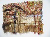 Not the best example of a work by the African artist El Anatsui.