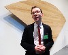 Saywell curated the opening exhibition of wood sculptures by Ellsworth Kelly. 