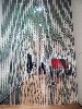 A beaded curtain by the late Felix Gonzalez-Torres.