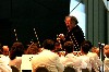 Levine conducting the orchestra.