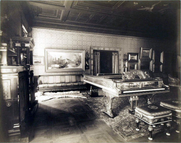 The Marquand music room. 